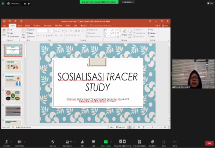 Sosialisasi Pengisian Tracer Study Unusa Oktober 2021