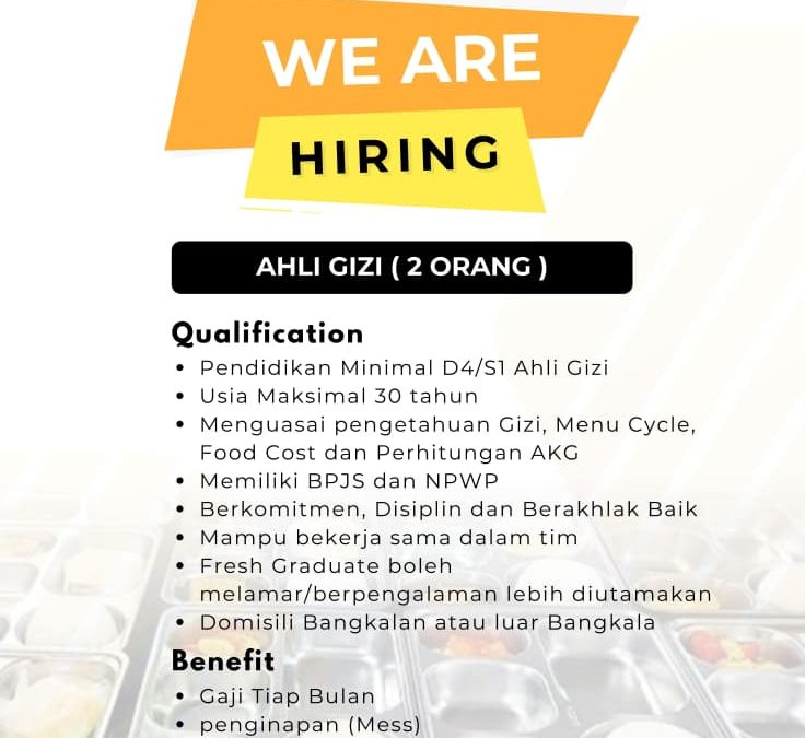 SPPG Banyubunih Ahli Gizi